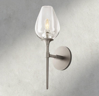 TULIP SINGLE SCONCE - GILDLAMPS