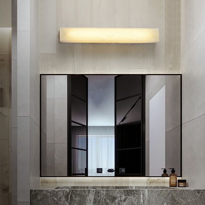 Vectis Alabaster Wall Sconce - GILDLAMPS