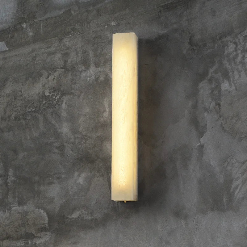 Vectis Alabaster Wall Sconce - GILDLAMPS