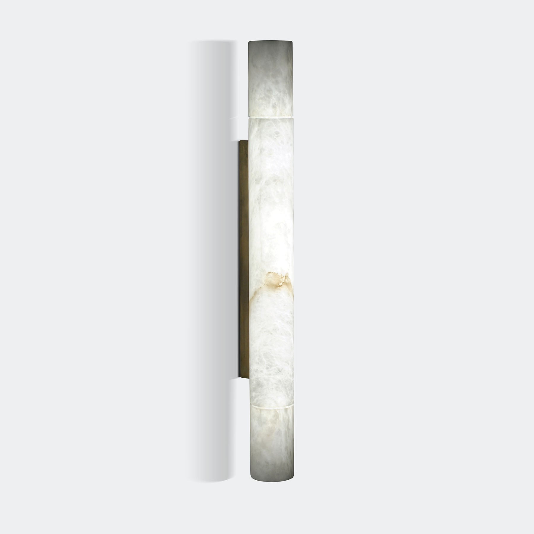 Venus Modern Linear Alabaster Wall Sconce 3"4.7" - GILDLAMPS