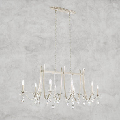 Vesca Long Chandelier 58 inch