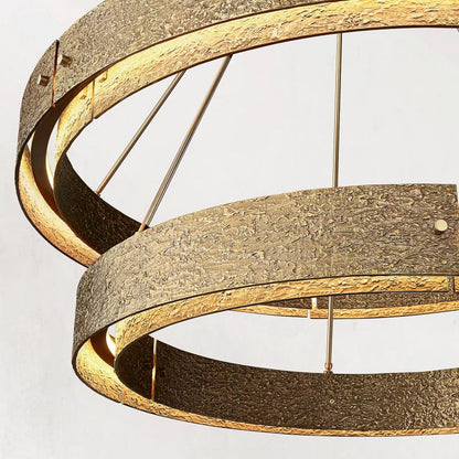 Vilary 2 - tier Round Chandelier 60" - GILDLAMPS