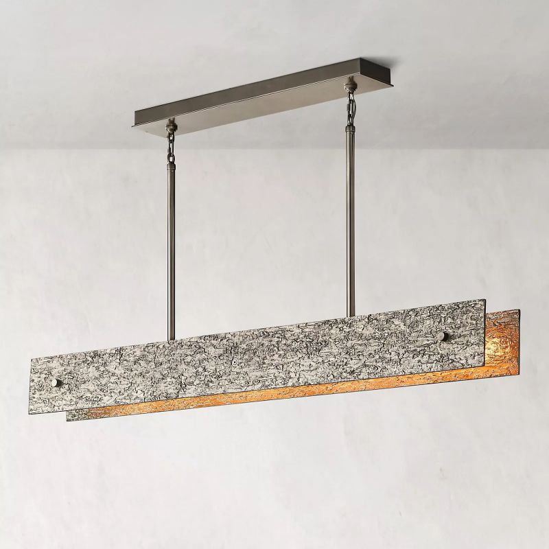 Vilary Linear Chandelier 54" - GILDLAMPS