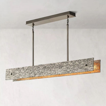 Vilary Linear Chandelier 54" - GILDLAMPS