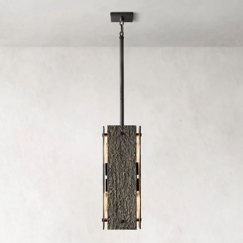 Vilary Rectangular Pendant 19" - GILDLAMPS