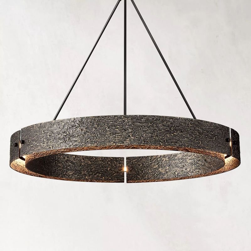 Vilary Round Chandelier 48" - GILDLAMPS