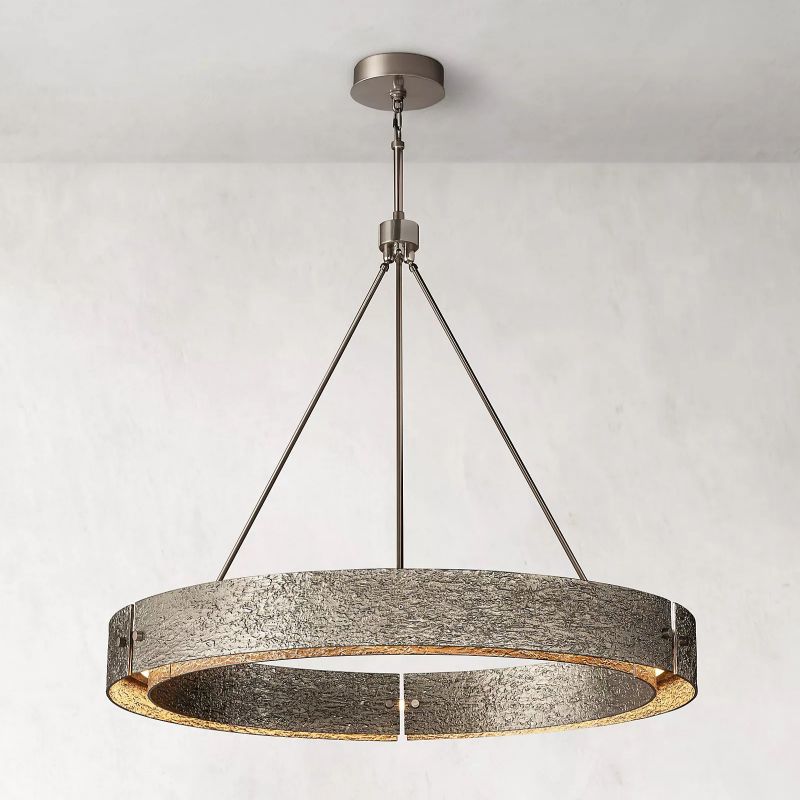 Vilary Round Chandelier 48" - GILDLAMPS