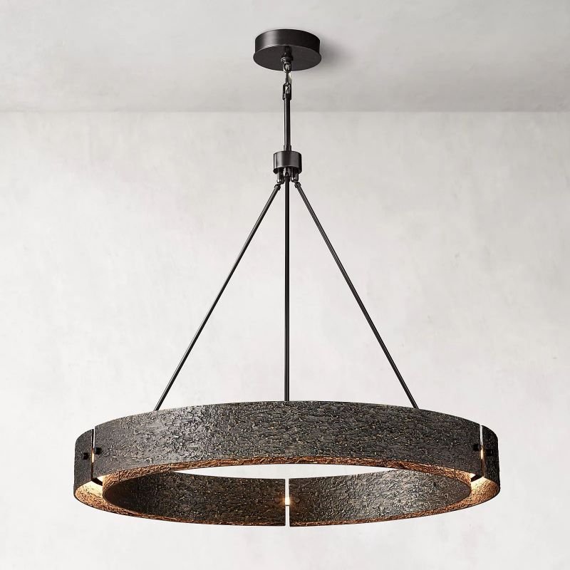 Vilary Round Chandelier 48" - GILDLAMPS