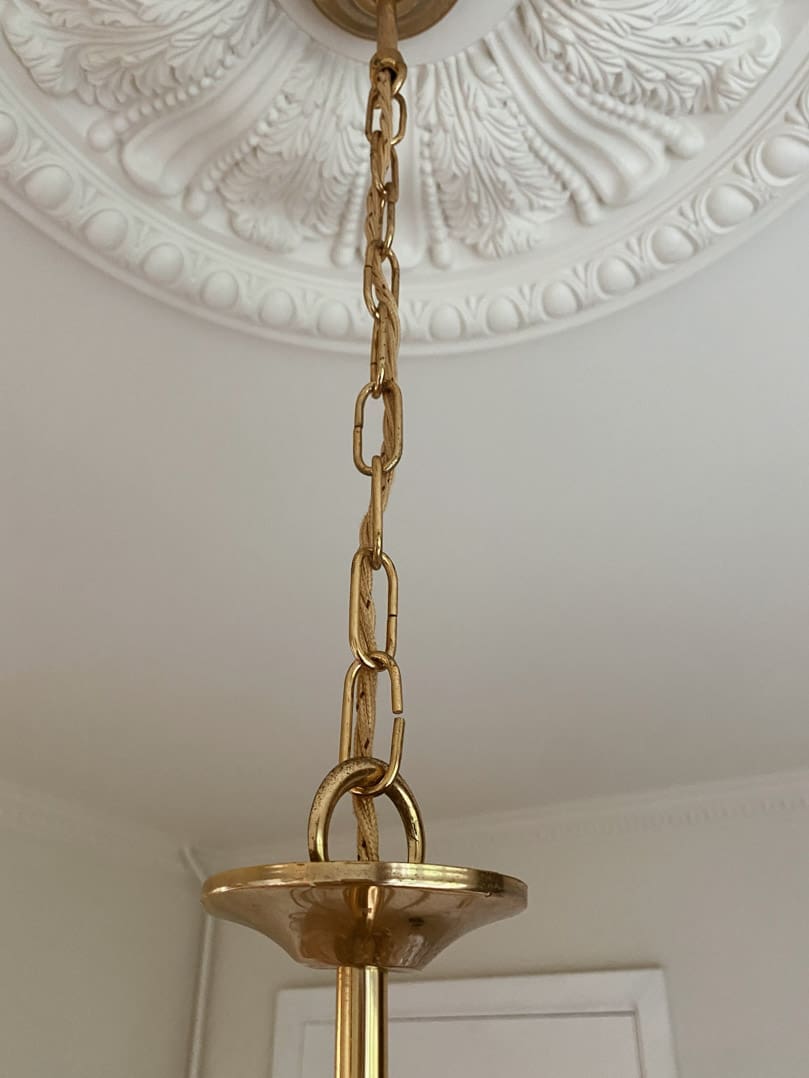 Vintage – Murano chandelier – Teardrop – 68 drops – Clear - GILDLAMPS