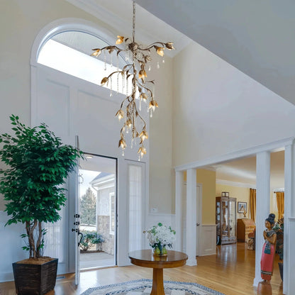 Viticcia Cascade Chandelier - GILDLAMPS