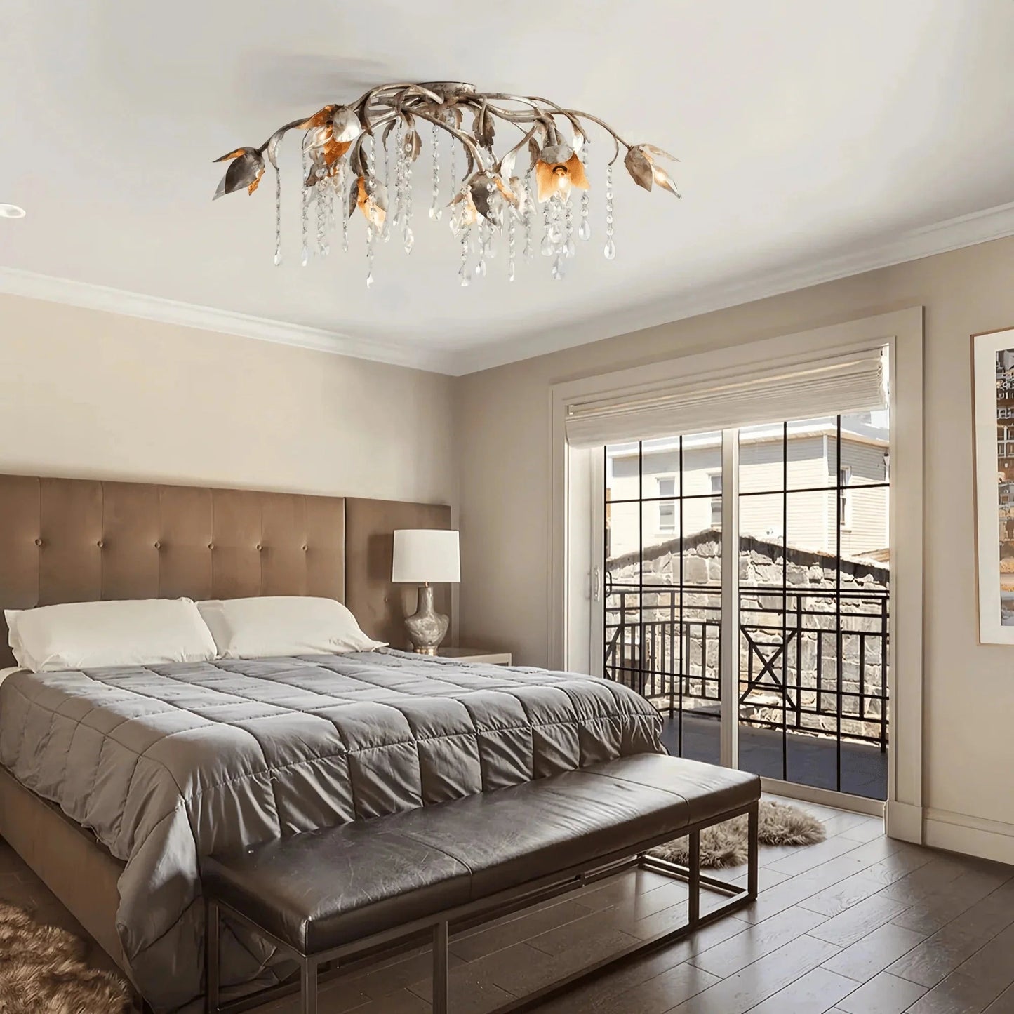 Viticcia Flushmount 24''32'' - GILDLAMPS