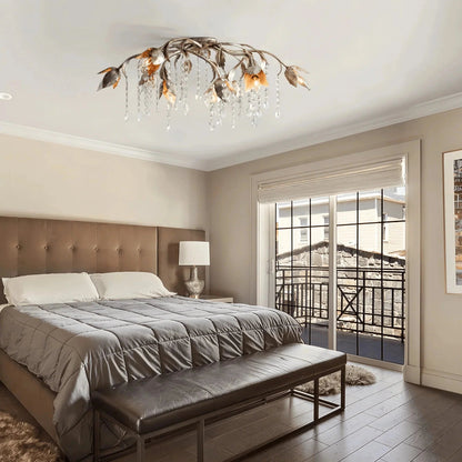 Viticcia Flushmount 24''32'' - GILDLAMPS
