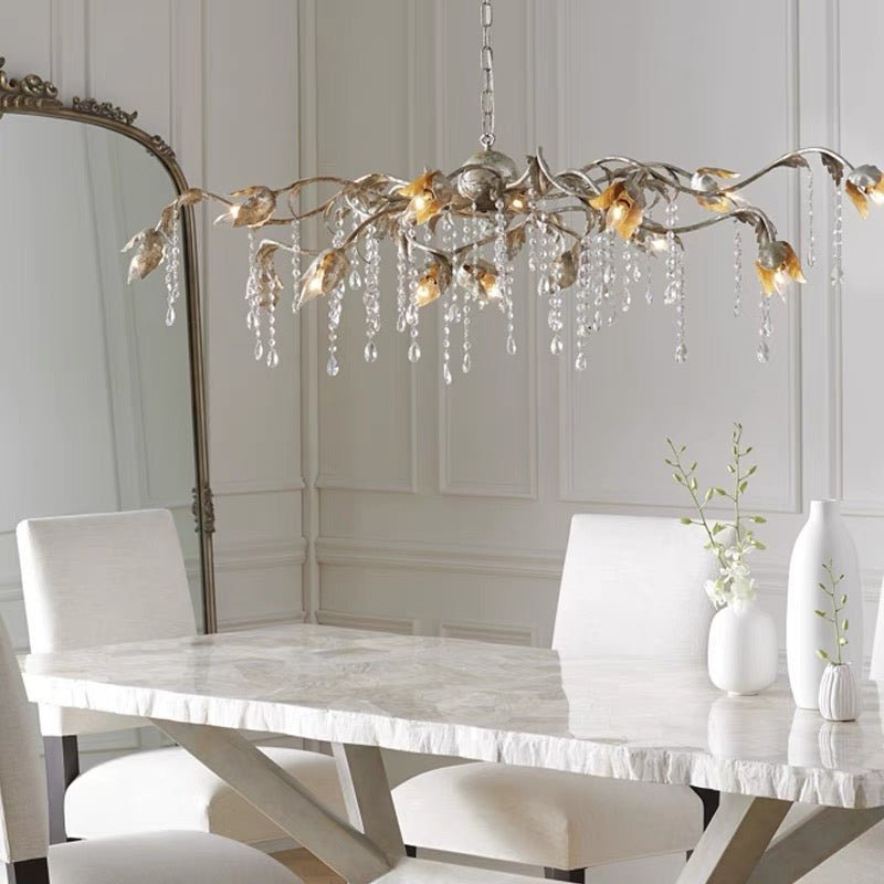 Viticcia Rectangular Chandelier 52" 61" 71" - GILDLAMPS
