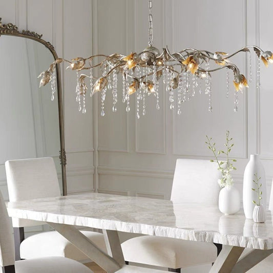 Viticcia Rectangular Chandelier 52" 61" 71" - GILDLAMPS