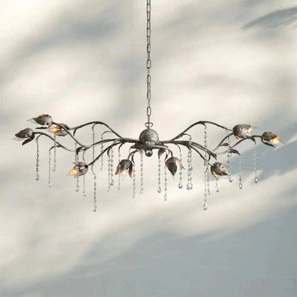 Viticcia Rectangular Chandelier 52" 61" 71" - GILDLAMPS
