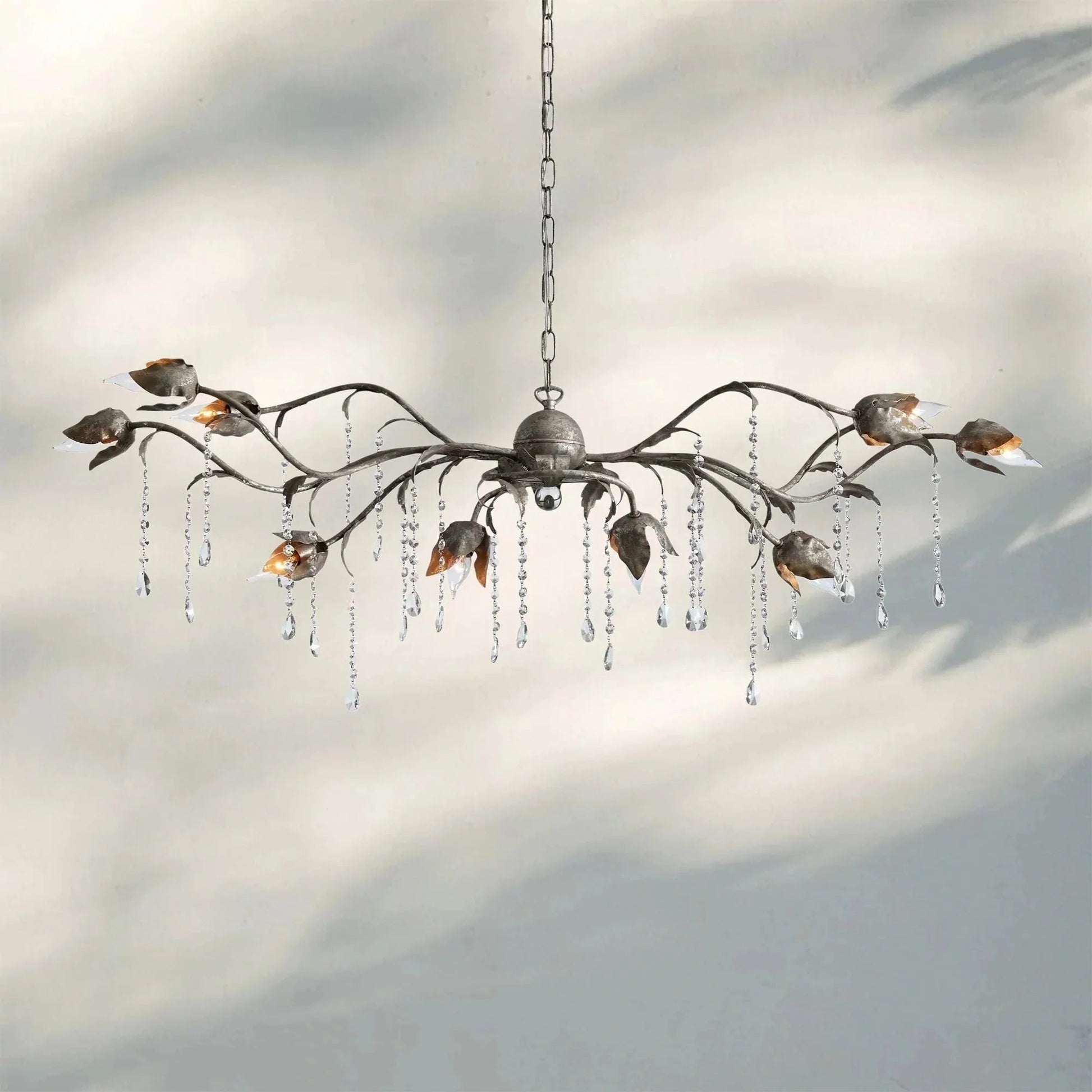 Viticcia Rectangular Chandelier 52" 61" 71" - GILDLAMPS