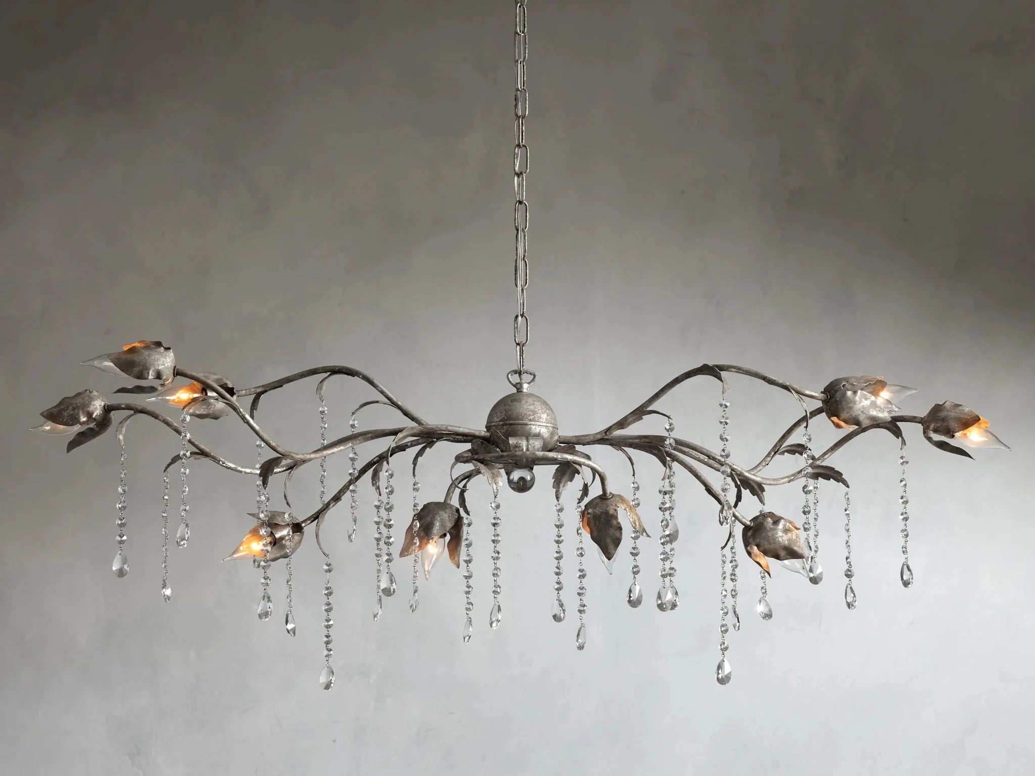 Viticcio Rectangular Chandelier 52''61''71'' - GILDLAMPS