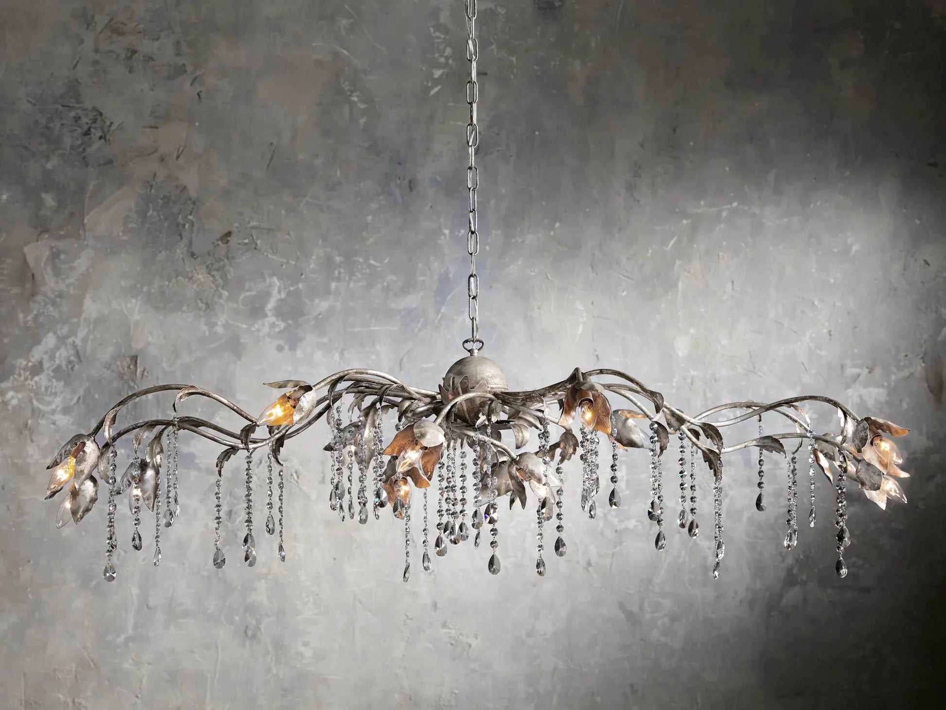 Viticcio Rectangular Chandelier 52''61''71'' - GILDLAMPS