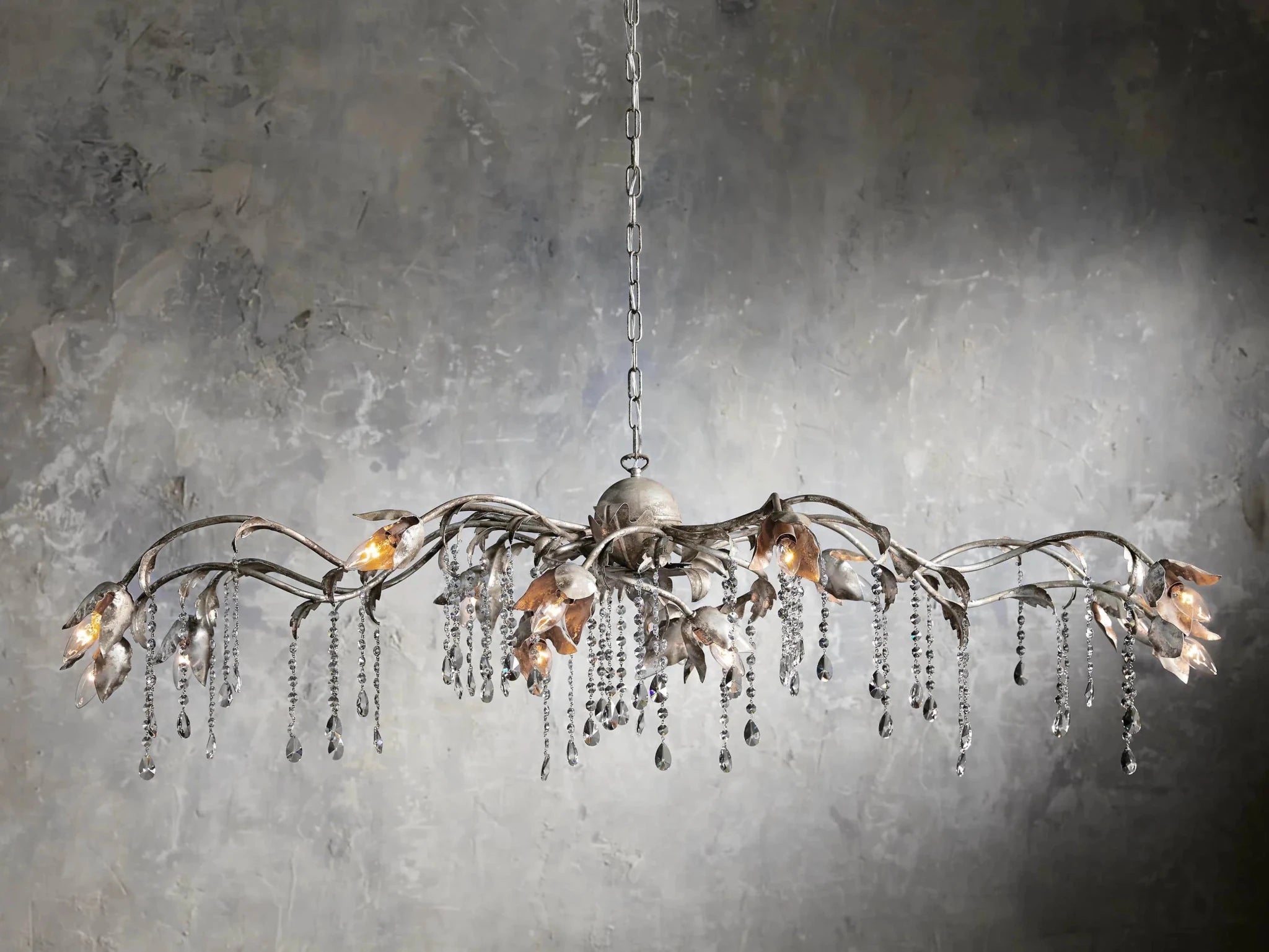 Viticcio Rectangular Chandelier 52''61''71'' - GILDLAMPS