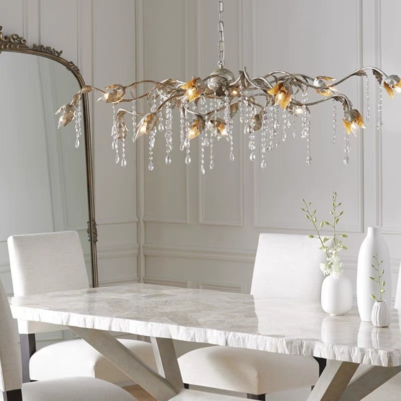 Viticcio Rectangular Chandelier 52''61''71'' - GILDLAMPS