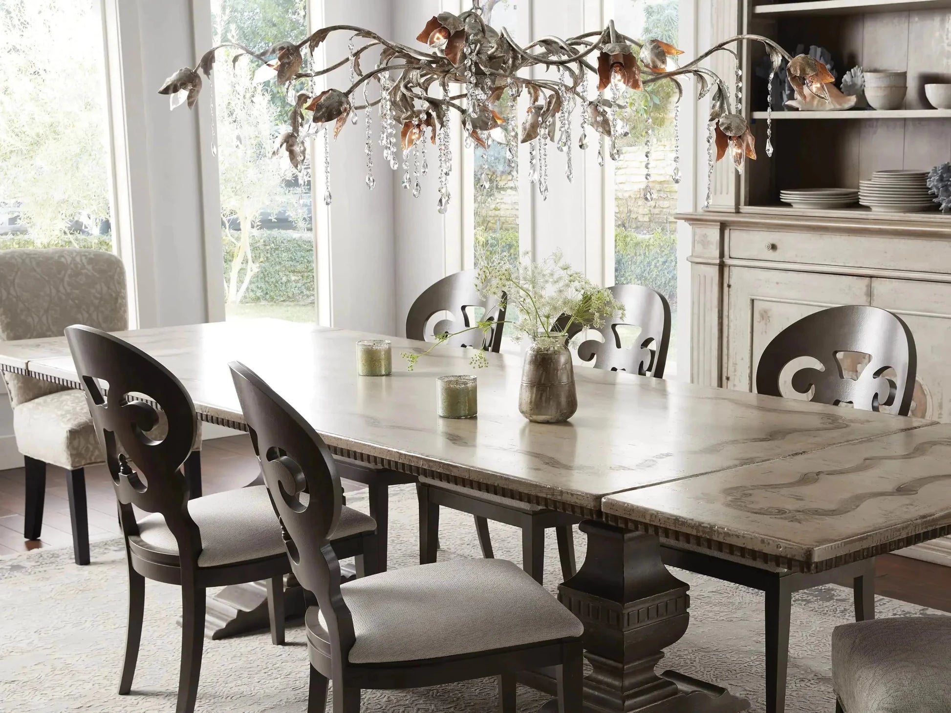 Viticcio Rectangular Chandelier 52''61''71'' - GILDLAMPS