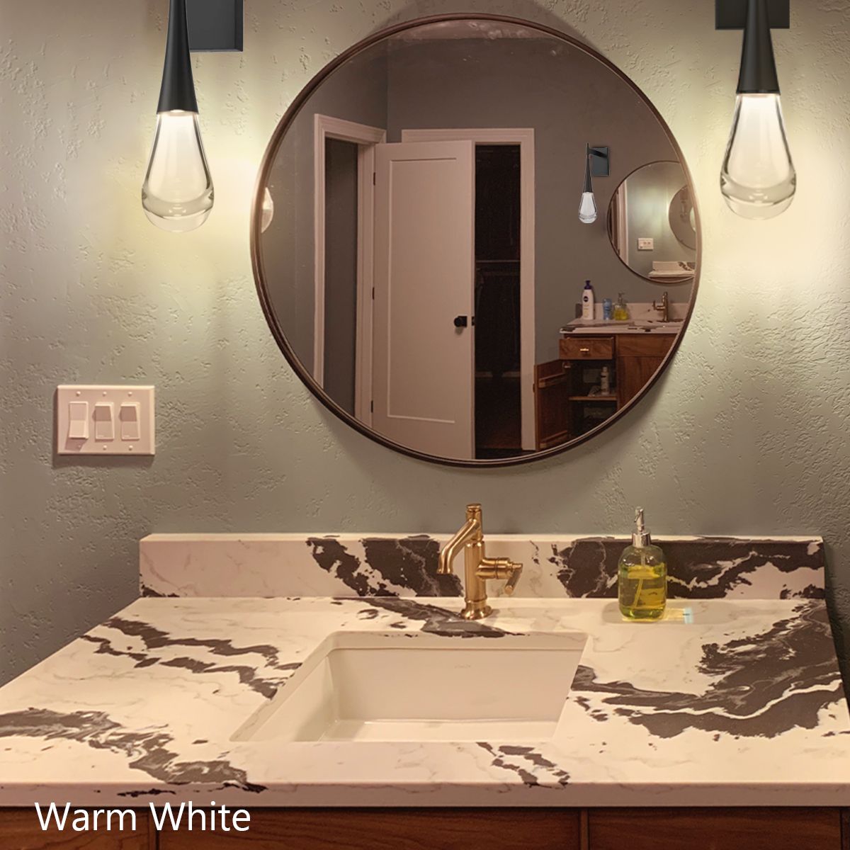Water Drop LED Wall Sconce - GILDLAMPS