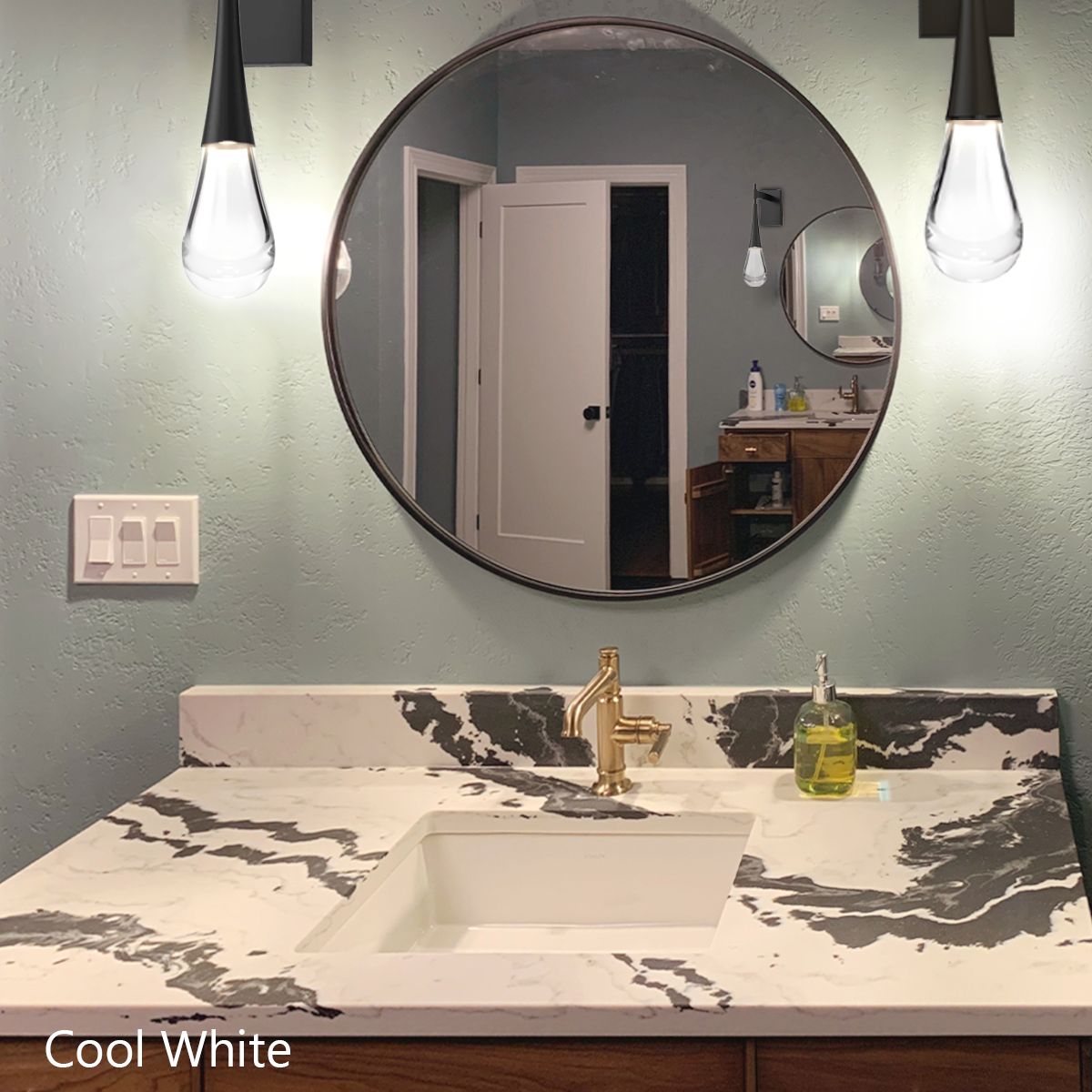 Water Drop LED Wall Sconce - GILDLAMPS