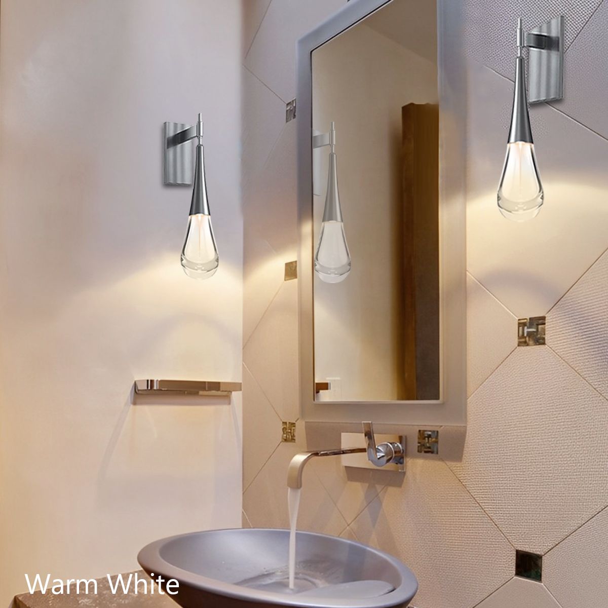 Water Drop LED Wall Sconce - GILDLAMPS