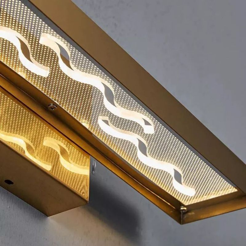 Wave Modern Sculpture Wall Sconce - GILDLAMPS