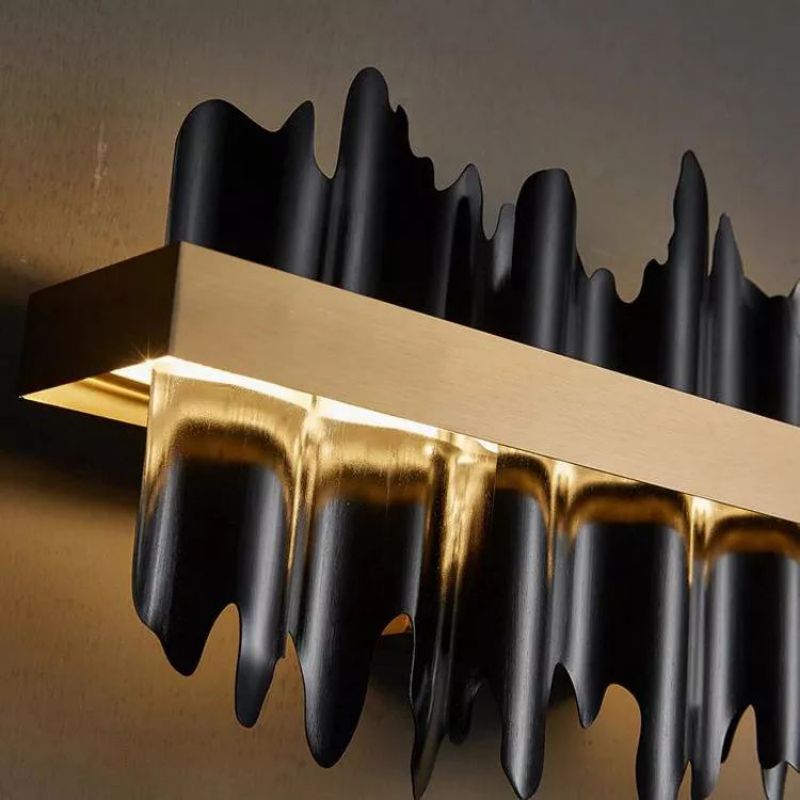 Wave Modern Sculpture Wall Sconce - GILDLAMPS
