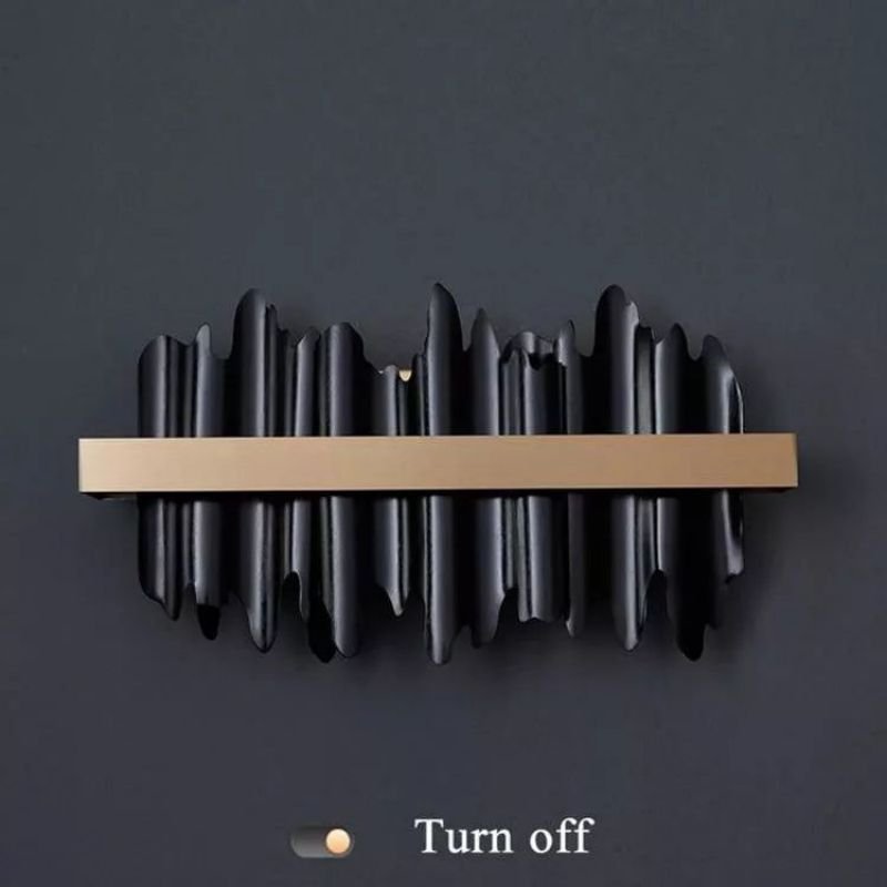 Wave Modern Sculpture Wall Sconce - GILDLAMPS