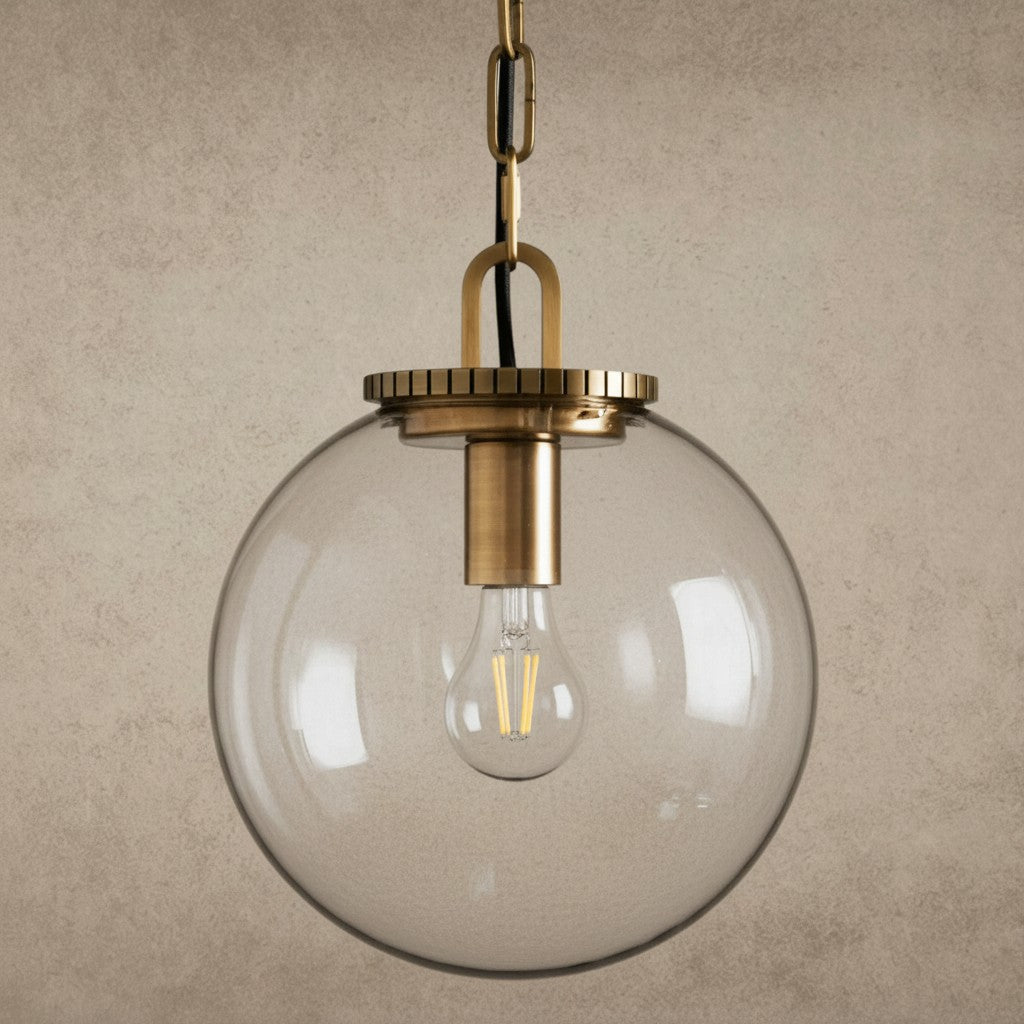 Wescott Globe Pendant with Chain