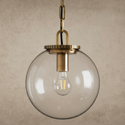 Wescott Globe Pendant with Chain