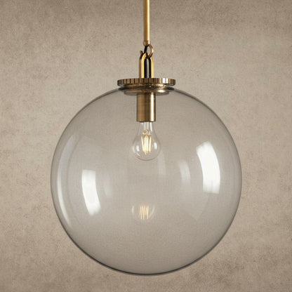 Wescott Globe Pendant with Rod