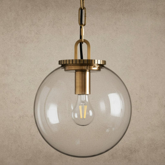 Wescott Globe Pendant with Chain - GILDLAMPS