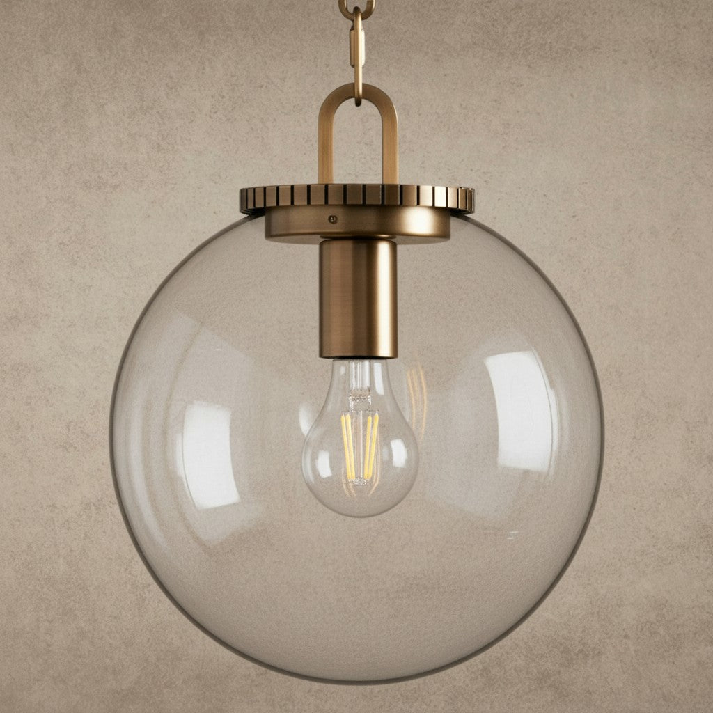 Wescott Globe Pendant with Chain