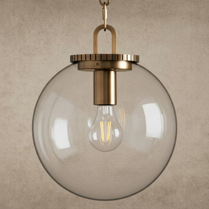 Wescott Globe Pendant with Chain