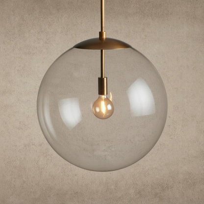 Wescott XL Globe Pendant with Rod