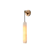 Wrenna Alabaster Flute Wall Lamp - GILDLAMPS