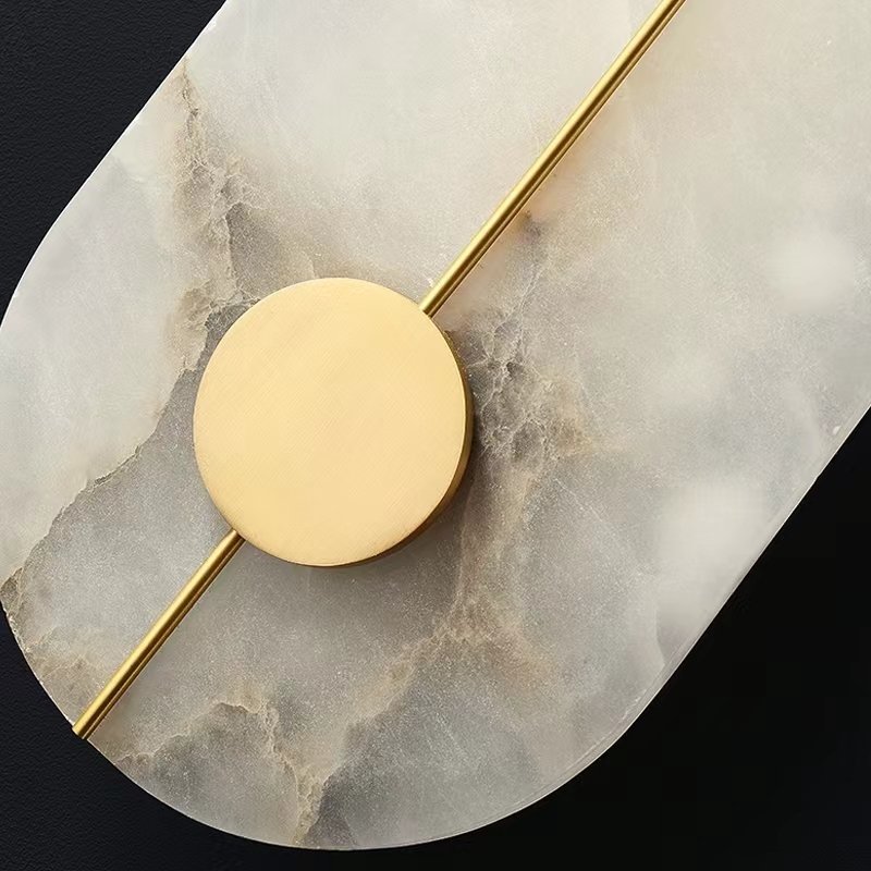 Yohana Alabaster Wall Sconce - GILDLAMPS