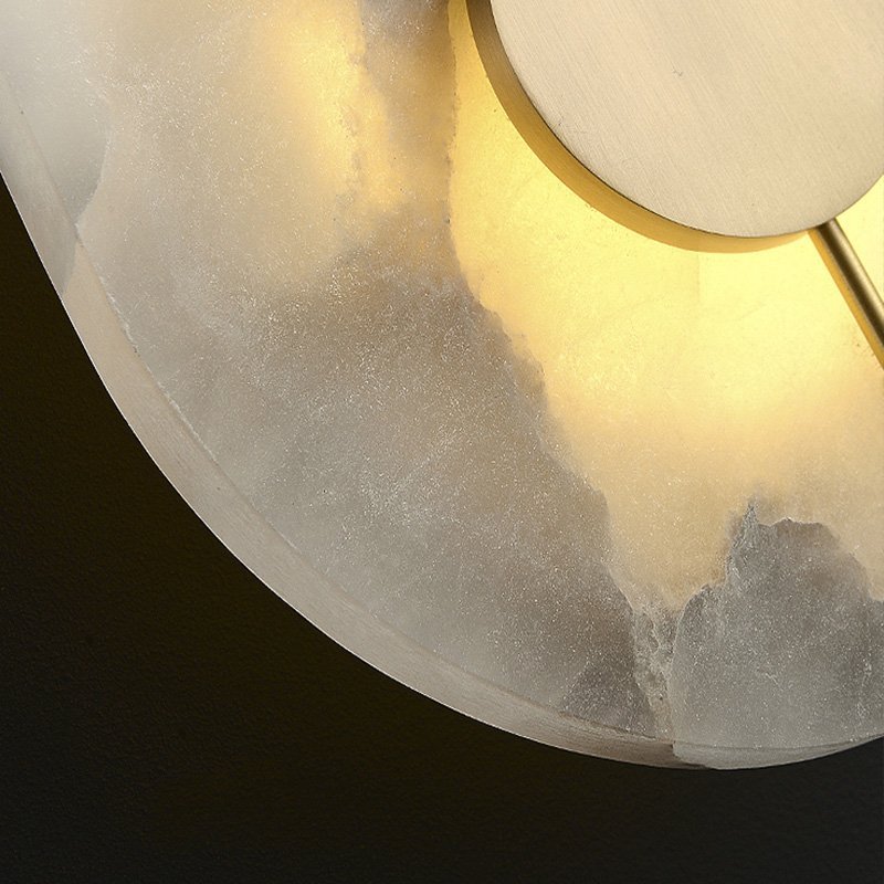 Yohana Alabaster Wall Sconce - GILDLAMPS