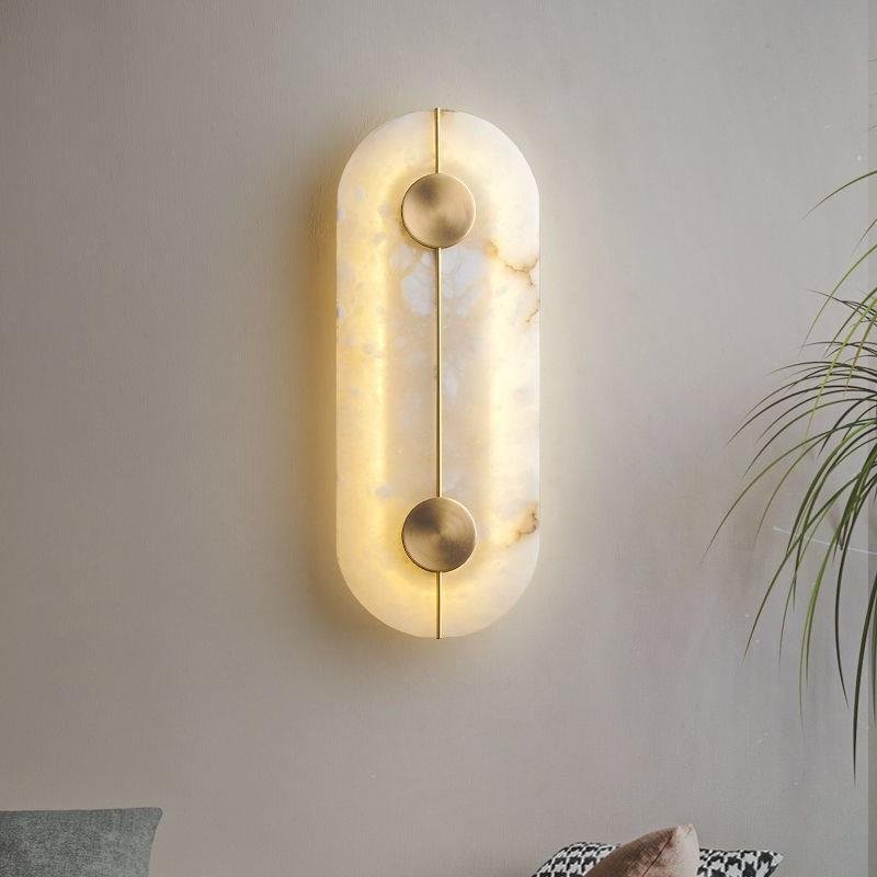 Yohana Alabaster Wall Sconce - GILDLAMPS