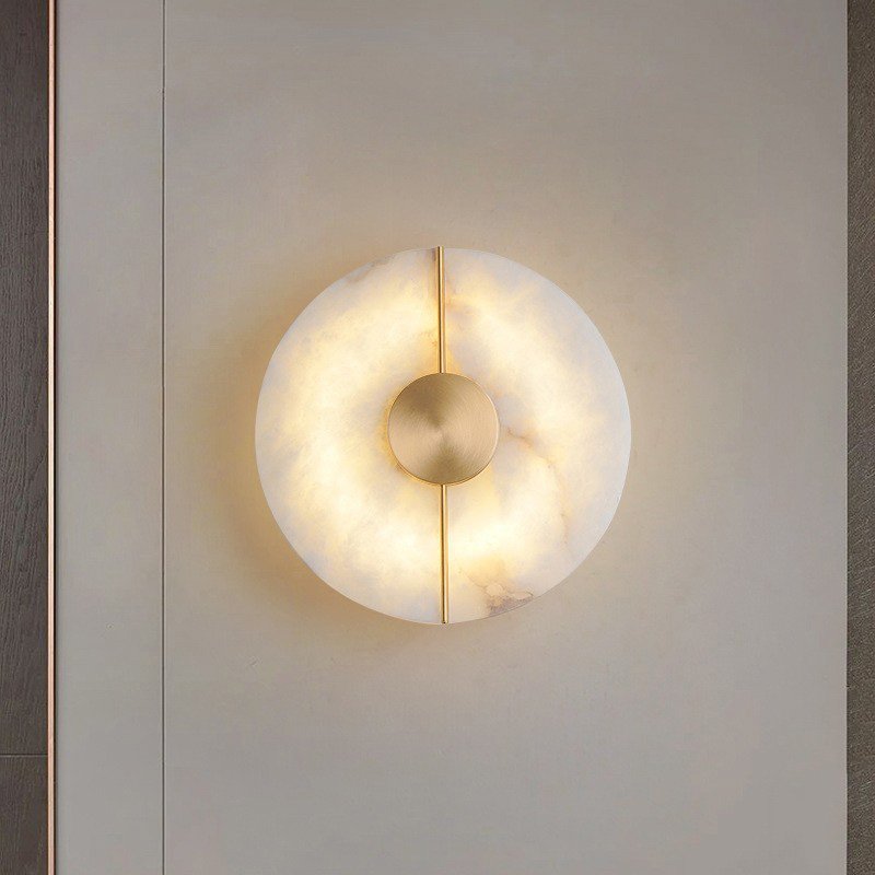 Yohana Alabaster Wall Sconce - GILDLAMPS