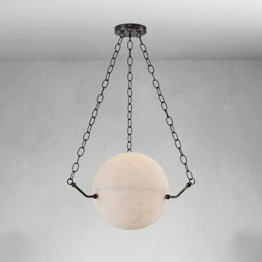 Zenobia Alabaster Kitchen Pendant Light - GILDLAMPS