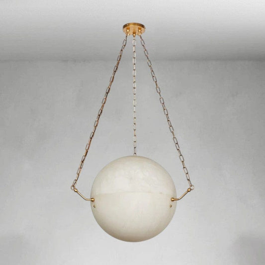 Zenobia Alabaster Kitchen Pendant Light - GILDLAMPS